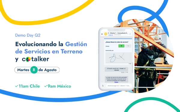 Evolucionando la gestión de servicios, y Cotalker: Demo Day Q2